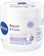 Nivea Repair & Care Sensitive подхранващ регенериращ крем за суха и чувствителна кожа 400 мл.
