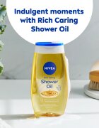 Nivea Rich Care душ масло за суха кожа 3 x 200 ml