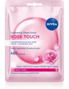 Nivea Rose Touch хидратираща платнена маска 1 бр.