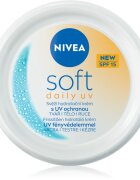 Nivea Soft Daily UV хидратиращ защитен крем за тяло и лице SPF 15 100 мл.