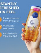 Nivea Solar Sparks освежаващ душ гел 250 мл.