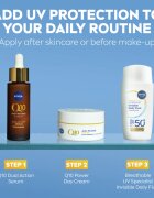 Nivea SUN Invisible Daily Fluid лек защитен флуид SPF 50+ 40 мл.