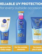 Nivea SUN Kids мляко за загар за деца SPF 50+ 100 мл.