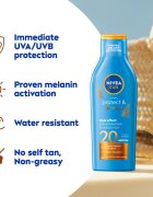 Nivea SUN Protect & Bronze интензивно слънцезащитно мляко SPF 20 200 мл.