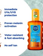 Nivea SUN Protect & Bronze олио за слънце SPF 20 200 мл.