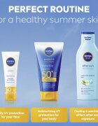 Nivea SUN Protect & Moisture хидратиращо мляко за тен с хиалуронова киселина SPF 50+ 150 мл.