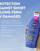 Nivea SUN Protect & Moisture хидратиращо мляко за тен SPF 30 200 мл.