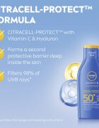 Nivea SUN Protect & Moisture хидратиращо мляко за тен SPF 50+ 100 мл.