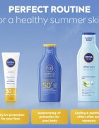 Nivea SUN Protect & Moisture хидратиращо мляко за тен SPF 50+ 100 мл.