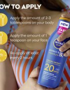 Nivea SUN Protect & Moisture крем за тен SPF 20 200 мл.