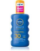 Nivea SUN Protect & Moisture слънцезащитен хидратиращ спрей SPF 30 200 мл.