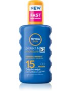 Nivea SUN Protect & Moisture спрей за загар SPF 15 200 мл.