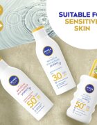 Nivea SUN Sensitive Immediate лосион за загар за чувствителна кожа SPF 50+ 200 мл.