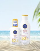 Nivea SUN Sensitive Immediate слънцезащитен спрей SPF 50+ 200 мл.