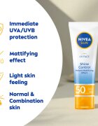Nivea SUN UV FACE лек матиращ крем за лице за тен SPF 50 50 мл.
