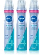 Nivea Volume Care лак за коса за увеличаване на обема 3 x 250 ml