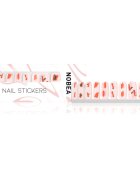 NOBEA Accessories Nail File Стикери за нокти Red & pink 1 бр.