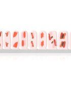 NOBEA Accessories Nail File Стикери за нокти Red & pink 1 бр.