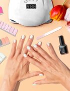NOBEA Accessories Nail File Стикери за нокти Red & pink 1 бр.