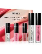 NOBEA Beauty Pleasure Make Your Lips Glossy Gift Set комплект гланц за устни подаръчно издание