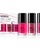 NOBEA Day-to-Day 3-Piece Gel-like Nail Polish set комплект лак за нокти Cocktail Party