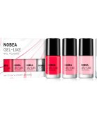 NOBEA Day-to-Day 4-Piece Gel-like Nail Polish set комплект лак за нокти Ultimate Lemonade