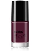 NOBEA Day-to-Day Gel-like Nail Polish лак за нокти с гел ефект цвят Maroon red #N46 6 мл.