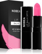 NOBEA Day-to-Day Lip Balm SPF 15 Tinted балсам за устни SPF 15 #L03 Peony pink 4 гр.
