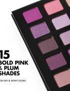 NOBEA Day-to-Day Rosy Glam Eyeshadow Palette палитра сенки за очи 24 гр.