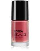 NOBEA Metal Gel-like Nail Polish лак за нокти с гел ефект цвят Sunset coral #N53 6 мл.