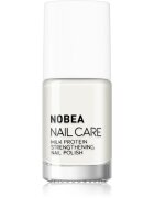 NOBEA Nail Care Milk Protein Strengthening Nail Polish подсилващ лак за нокти 6 мл.