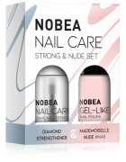 NOBEA Nail Care Strong & Nude Set комплект лак за нокти