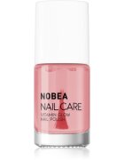 NOBEA Nail Care Vitamin Glow Nail Polish подхранващ лак за нокти 6 мл.