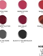 NOBEA UV & LED Nail Polish гел лак за нокти с използване на UV/LED лампа бляскав цвят Warm red #25 6 мл.