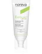 Noreva Exfoliac Mattifying Suncare Fluid SPF 50+ защитен матиращ флуид за лице SPF 50+ 40 мл.