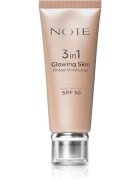 Note Cosmetique 3 in 1 Glowing Skin тониращ хидратиращ крем за озаряване на лицето SPF 50 30 мл.