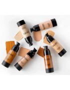 Note Cosmetique Detox & Protect течен фон дьо тен с матов завършек SPF 15 цвят 01 Beige 30 мл.