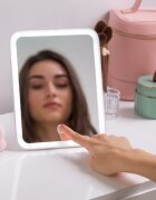 Notino Beauty Electro Collection Make-up mirror with LED lights козметично огледалце с LED подсветка 1 бр.