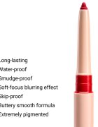Notino Lip Food Lip Pencil молив-контур за устни 390 Scarlet Rose 0.35 гр.