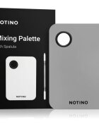 Notino Makeup Brushes Professional Mixing Palette With Spatula Палитра за смесване на грим с шпатула