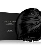 Notino Silk Collection Hair wrap копринен тюрбан за коса Black 1 бр.