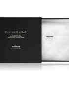 Notino Silk Collection Hair wrap копринен тюрбан за коса Black 1 бр.