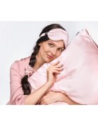 Notino Silk Collection Large scrunchie копринен ластик за коса Cream 1 бр.