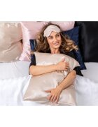 Notino Silk Collection Pillowcase копринена калъфка за възглавница Cream 50x60 см