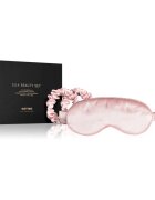 Notino Silk Collection Sleeping mask & Scrunchies Set подаръчен комплект цвят Pink