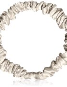 Notino Silk Collection Small Scrunchie Set комплект копринени ластици за коса цвят Cream
