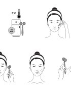 Notino Spa Collection Face massage tool масажно приспособление за лице Silver 1 бр.