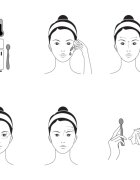 Notino Spa Collection Roller Cooling Eye Roller Ball масажно приспособление за очи Silver