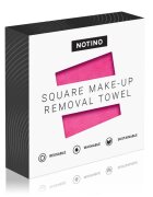 Notino Spa Collection Square Makeup Removing Towel кърпа за отстраняване на грим цвят Pink 1 бр.
