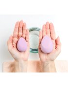 Notino Super Soft Make-Up Sponge гъба за фон дьо тен оформена Pink 1 бр.